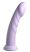 Dillio Super Eight - tapadókorong szilikon dildó (21cm) - lila