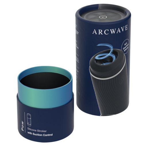 Arcwave Pow - manuális szívó maszturbátor (fekete)