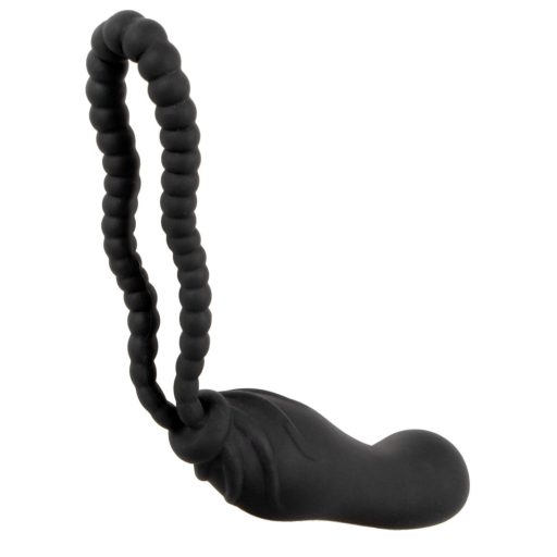 Black Velvets Perfect Fit - felcsatolható dildó (fekete)