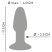 You2Toys - szilikon anál plug (színes)