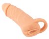 Nature Skin - péniszköpeny és műpunci - 18cm (natúr) Nature Skin - péniszköpeny és műpunci - 18cm (natúr)