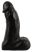 Realistixxx Real Giant - herés dildó - 22 cm (fekete)