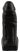 Realistixxx Real Giant - herés dildó - 22 cm (fekete)