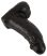 Realistixxx Real Giant - herés dildó - 22 cm (fekete)
