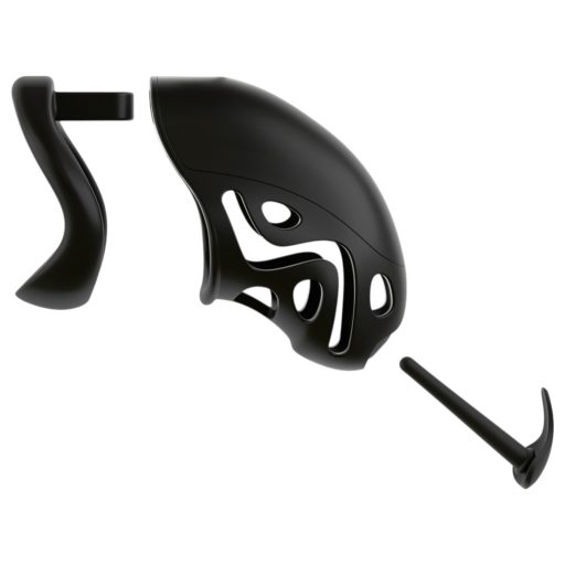 You2Toys - péniszketrec péniszpluggal (fekete)