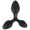 Black Velvet - tripla anál plug (fekete) Black Velvet - tripla anál plug (fekete)