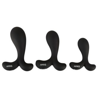 ANOS - anál tréning plug szett (fekete)