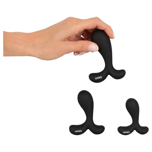 ANOS - anál tréning plug szett (fekete)