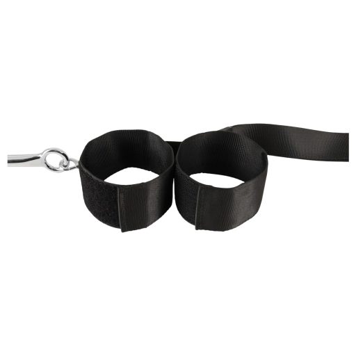 Bad Kitty - bondage szett + anál horog és szájpecek (fekete)