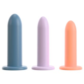   You2Toys - Three in a Row - dildó tréning szett - 3 db (színes)