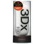 TENGA 3Dx Zen - 3D mintás férfi maszturbátor (fehér)