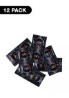 EXS Black - latex óvszer - fekete (12db) EXS Black - latex óvszer - fekete (12db)