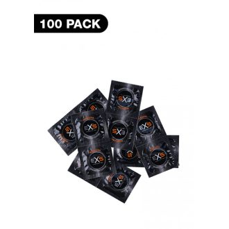 EXS Black - latex óvszer - fekete (100db)