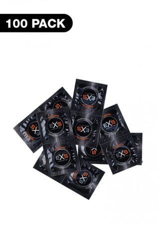 EXS Black - latex óvszer - fekete (100db)