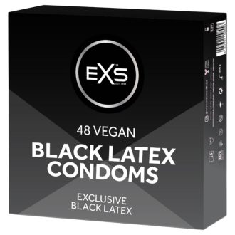 EXS Black - fekete óvszer (48 db)