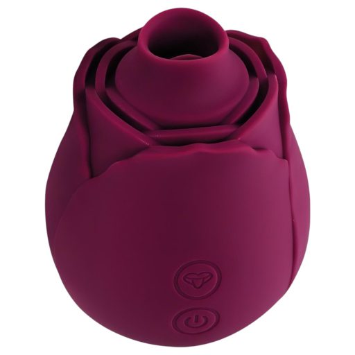 Skins Rose Flutterz - akkus csiklóvibrátor, csiklóizgató (lila)
