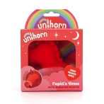  Unihorn Cupid's Beau - akkus unikornis csiklóizgató (piros)