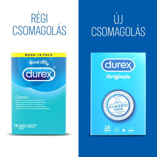 Durex Originals - óvszer (18db)