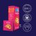 Durex Emoji PleasureMe - bordázott-pontozott óvszer (12db)