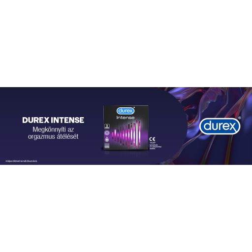 Durex Intense - bordázott és pontozott óvszer(3db) -