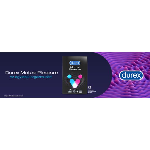 Durex Mutual Pleasure - késleltető óvszer (16db)