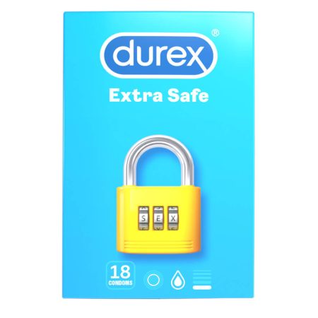 Durex Extra Safe - biztonságos óvszer (18db)