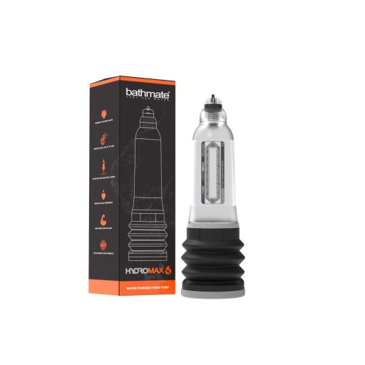 Bathmate Hydromax6 - hidro péniszpumpa (átlátszó)