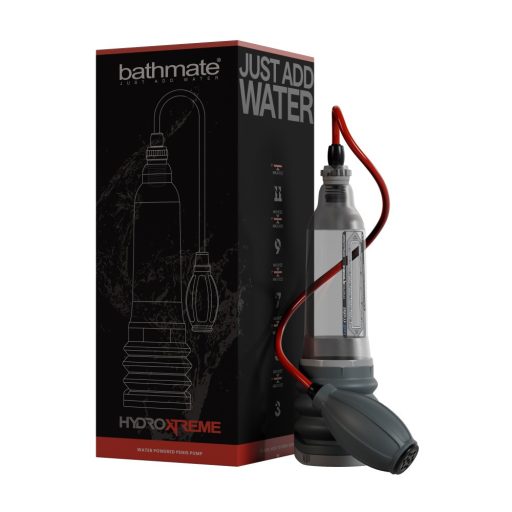 Bathmate HydroXtreme 6 - hidropumpa szett, péniszpumpa (átlátszó)
