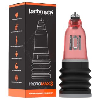 Bathmate Hydromax3 - hidro péniszpumpa (piros)