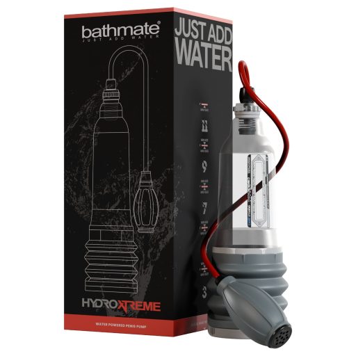 Bathmate HydroXtreme 7 Wide Boy - hidropumpa szett, péniszpumpa (átlátszó)