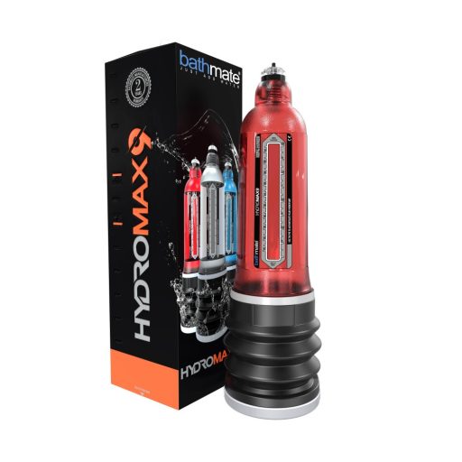 Bathmate Hydromax9 - hidro péniszpumpa (piros)