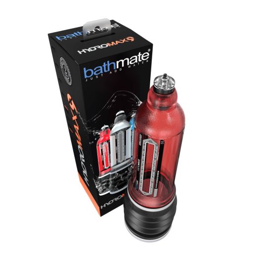 Bathmate Hydromax9 - hidro péniszpumpa (piros)
