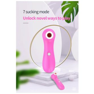 Lonely SUCKING MASSAGER pinkléghullámos csiklóizgató