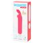 Happyrabbit Bullet - akkus, nyuszis rúdvibrátor, csiklóvibrátor (pink)