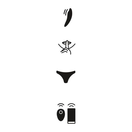 We-Vibe Moxie+ - hordható, app-vezérelt csiklóizgató vibrátor (türkiz)