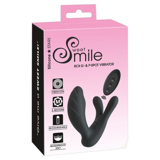Smile RC G- & P-pont vibrátor (fekete)