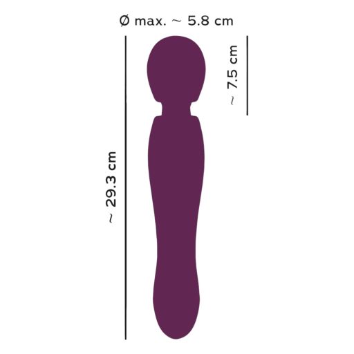 You2Toys Grande - akkus masszírozó vibrátor (piros)