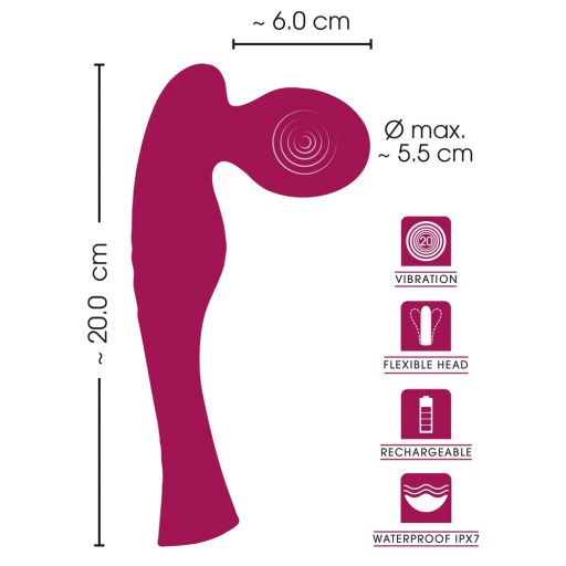 / SMILE Special Wand - akkus masszírozó vibrátor (pink)
