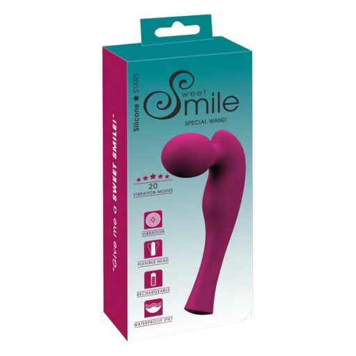 / SMILE Special Wand - akkus masszírozó vibrátor (pink)