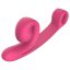 Snail Vibe Curve - 2in1 csikló vibrátor, csiklóizgató (pink)