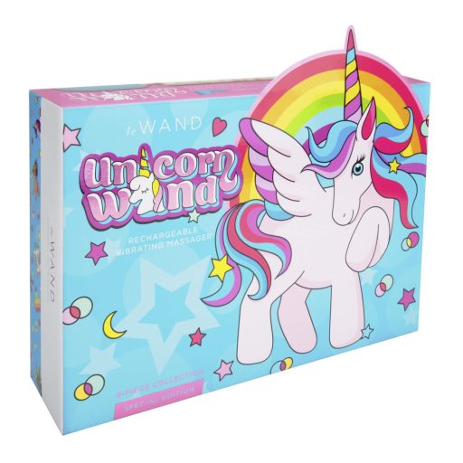 le Wand Unicorn - masszírozó vibrátor szett (szivárvány)