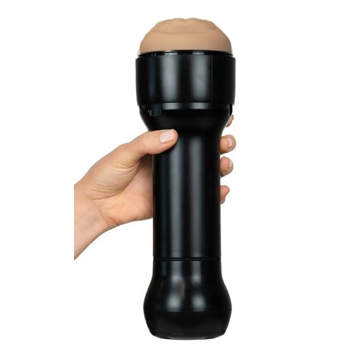 Kiiroo PowerBlow + Victoria June száj maszturbátor (fekete)