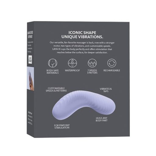 Fun Factory Laya III - vízálló csikló vibrátor (pink)