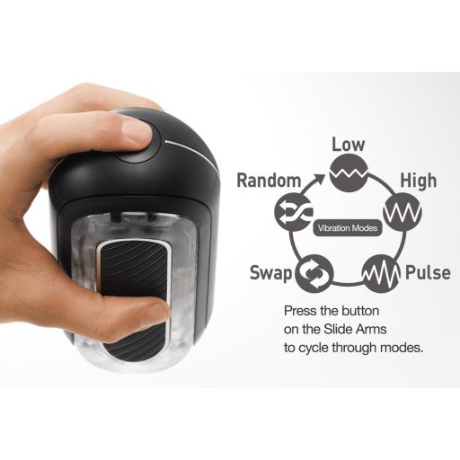 / TENGA Flip Zero - erős maszturbátor (fekete)