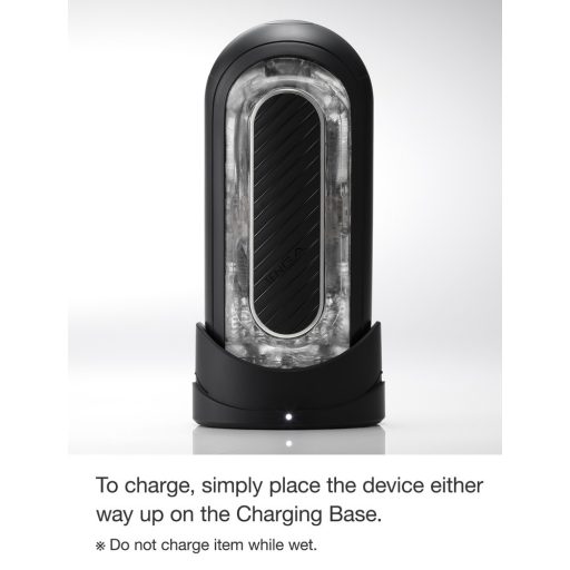 / TENGA Flip Zero - erős maszturbátor (fekete)