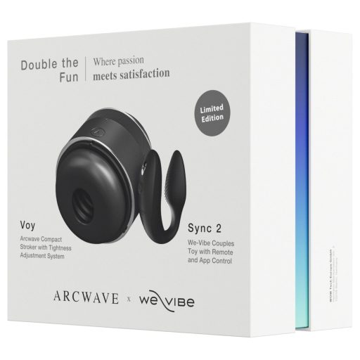 Arcwave Voy és We-Vibe Sync 2 - Double the Fun szett (fekete)