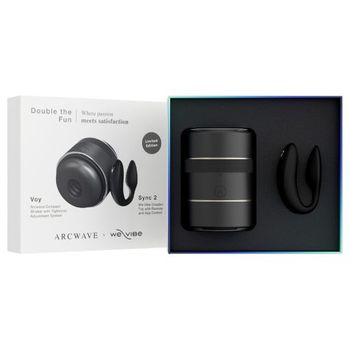 Arcwave Voy és We-Vibe Sync 2 - Double the Fun szett (fekete)