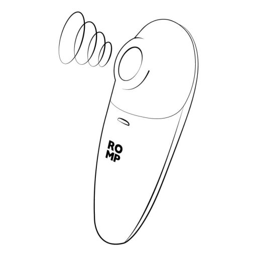 ROMP Switch X - léghullámos csiklóizgató (barack)