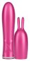   Durex Tease & Vibe - akkus rúdvibrátor nyuszis csiklóizgatóval (pink)