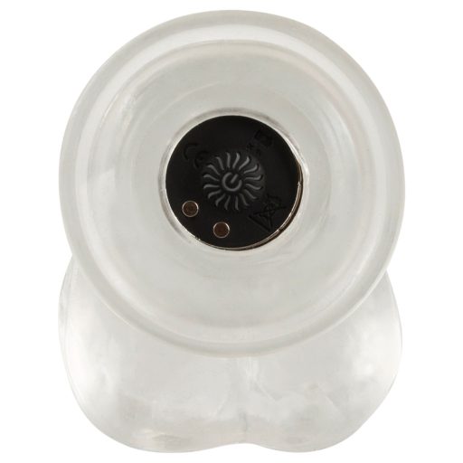 Crystal - Vibrátor tapadókoronggal (áttetsző)